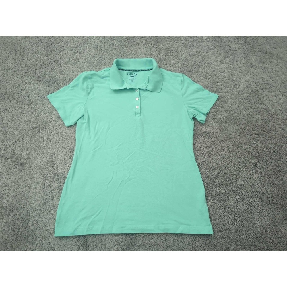 Riders by Lee Polo Shirt Women's‎ Medium Mint Green
